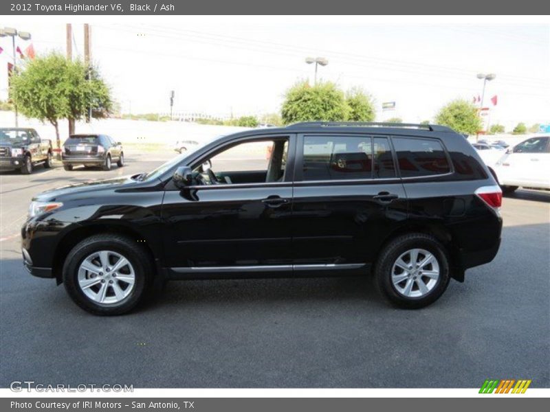 Black / Ash 2012 Toyota Highlander V6