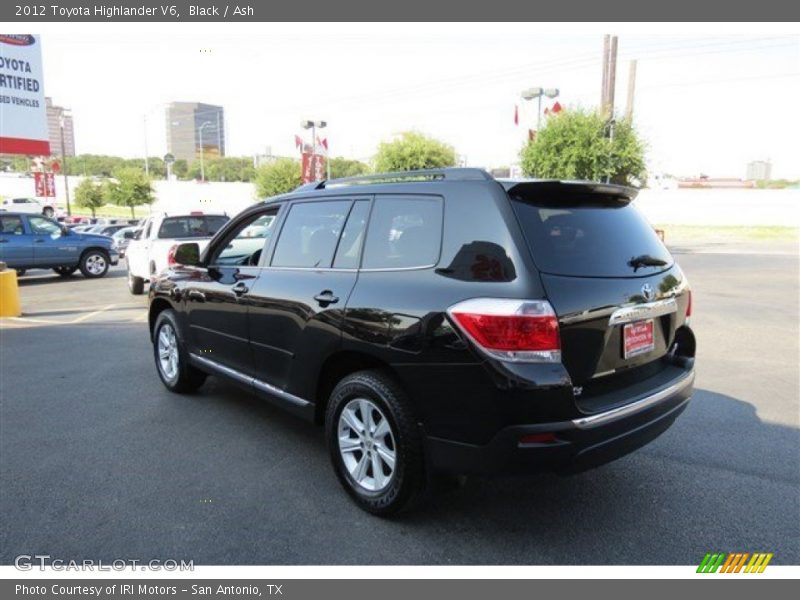 Black / Ash 2012 Toyota Highlander V6
