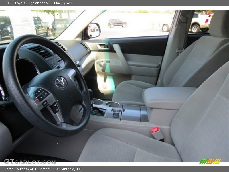 Black / Ash 2012 Toyota Highlander V6