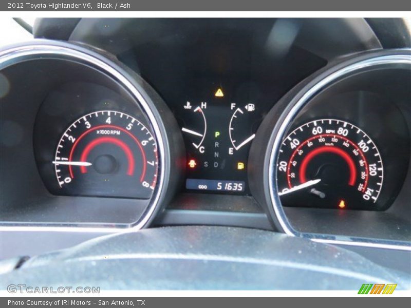 Black / Ash 2012 Toyota Highlander V6