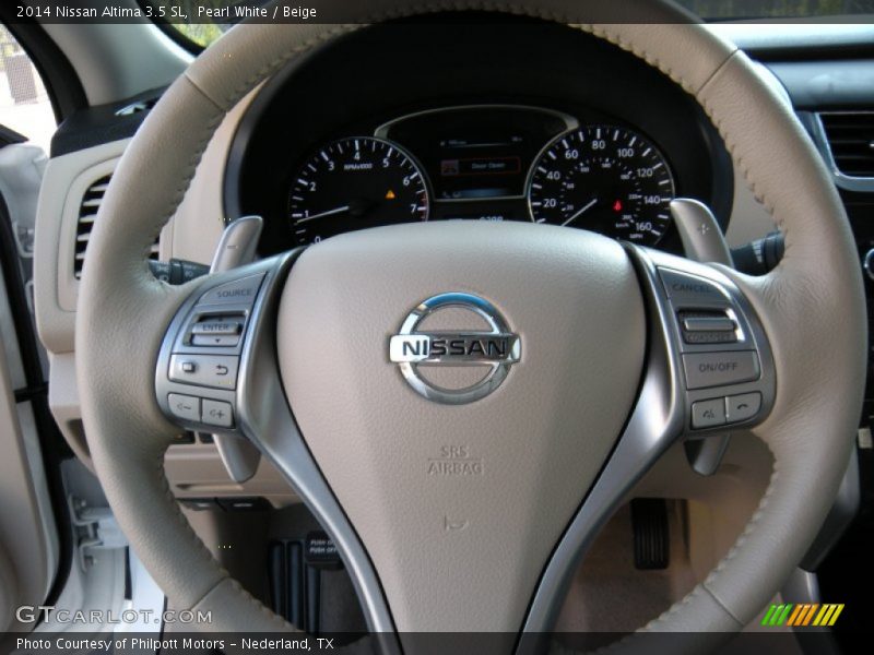  2014 Altima 3.5 SL Steering Wheel