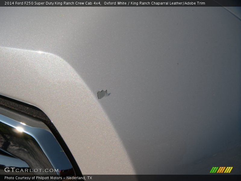 Oxford White / King Ranch Chaparral Leather/Adobe Trim 2014 Ford F250 Super Duty King Ranch Crew Cab 4x4