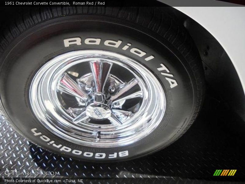 Custom Wheels of 1961 Corvette Convertible
