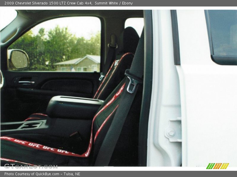 Summit White / Ebony 2009 Chevrolet Silverado 1500 LTZ Crew Cab 4x4