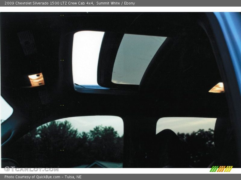 Summit White / Ebony 2009 Chevrolet Silverado 1500 LTZ Crew Cab 4x4
