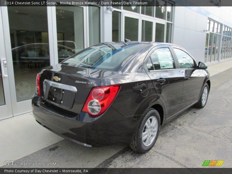 Mocha Bronze Metallic / Dark Pewter/Dark Titanium 2014 Chevrolet Sonic LT Sedan