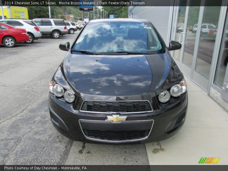 Mocha Bronze Metallic / Dark Pewter/Dark Titanium 2014 Chevrolet Sonic LT Sedan