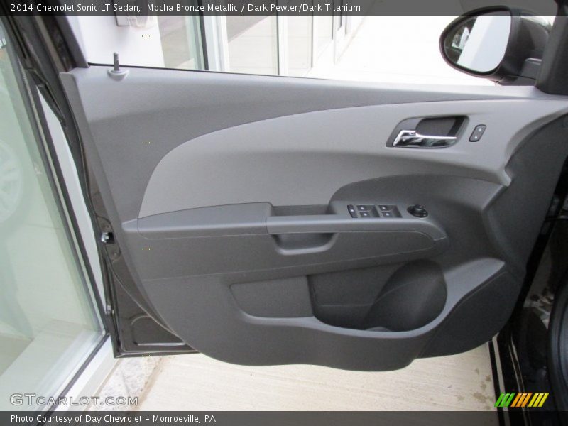 Mocha Bronze Metallic / Dark Pewter/Dark Titanium 2014 Chevrolet Sonic LT Sedan