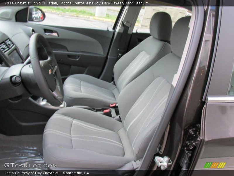Mocha Bronze Metallic / Dark Pewter/Dark Titanium 2014 Chevrolet Sonic LT Sedan