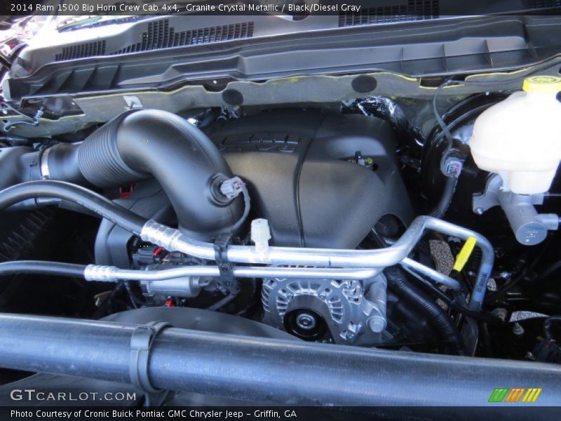 Granite Crystal Metallic / Black/Diesel Gray 2014 Ram 1500 Big Horn Crew Cab 4x4
