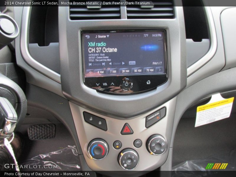 Mocha Bronze Metallic / Dark Pewter/Dark Titanium 2014 Chevrolet Sonic LT Sedan