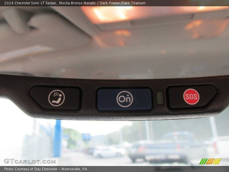Mocha Bronze Metallic / Dark Pewter/Dark Titanium 2014 Chevrolet Sonic LT Sedan