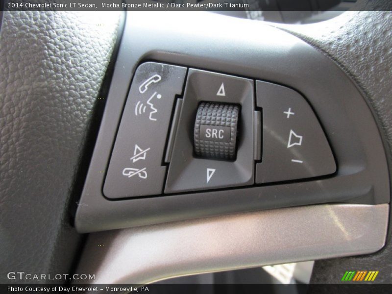 Mocha Bronze Metallic / Dark Pewter/Dark Titanium 2014 Chevrolet Sonic LT Sedan
