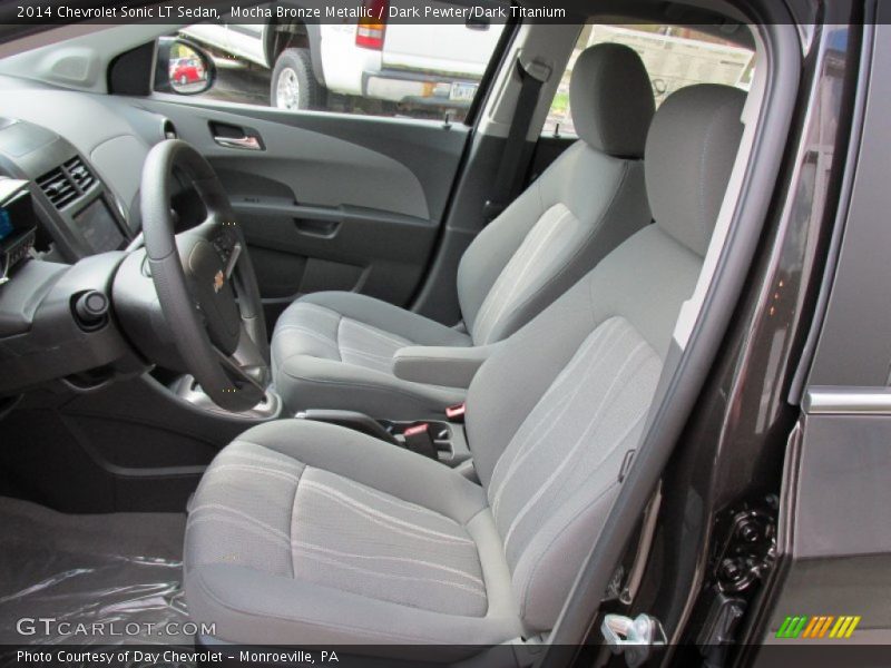 Mocha Bronze Metallic / Dark Pewter/Dark Titanium 2014 Chevrolet Sonic LT Sedan