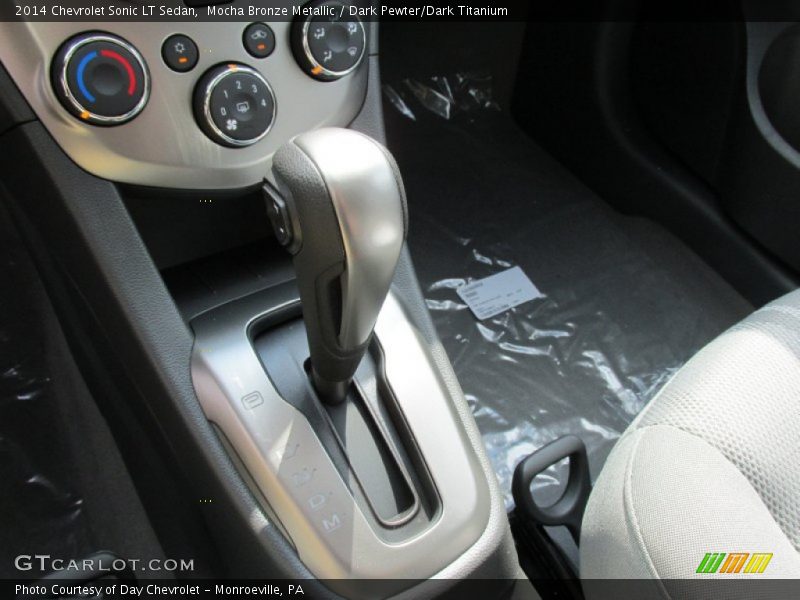 Mocha Bronze Metallic / Dark Pewter/Dark Titanium 2014 Chevrolet Sonic LT Sedan