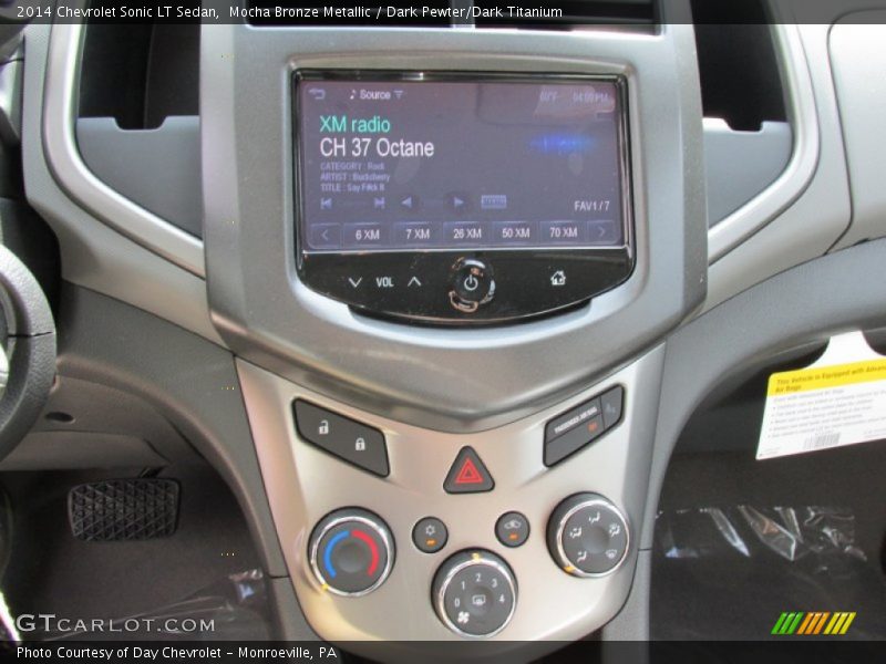 Mocha Bronze Metallic / Dark Pewter/Dark Titanium 2014 Chevrolet Sonic LT Sedan