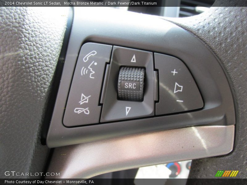 Mocha Bronze Metallic / Dark Pewter/Dark Titanium 2014 Chevrolet Sonic LT Sedan