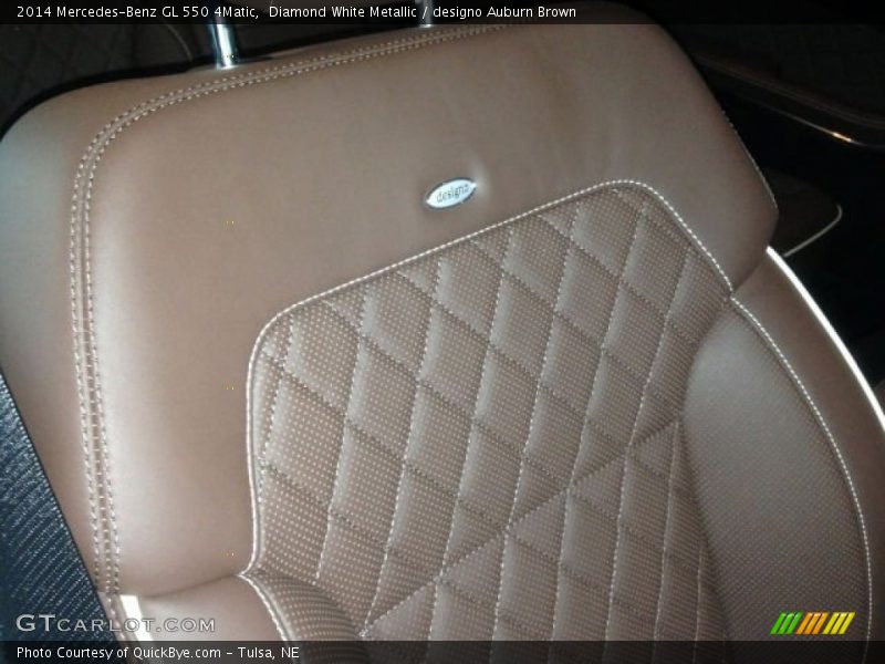 Front Seat of 2014 GL 550 4Matic