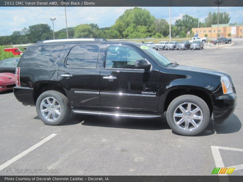 Onyx Black / Ebony 2011 GMC Yukon Denali AWD