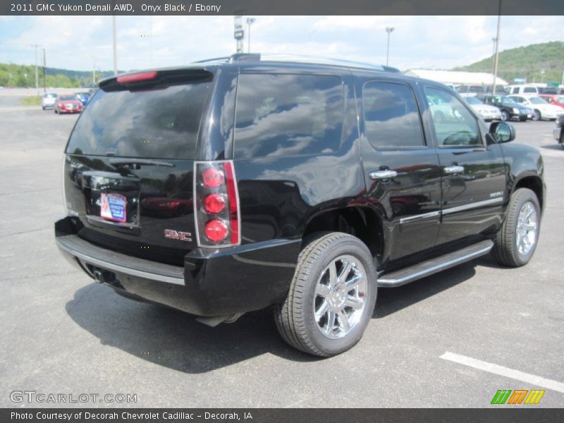 Onyx Black / Ebony 2011 GMC Yukon Denali AWD
