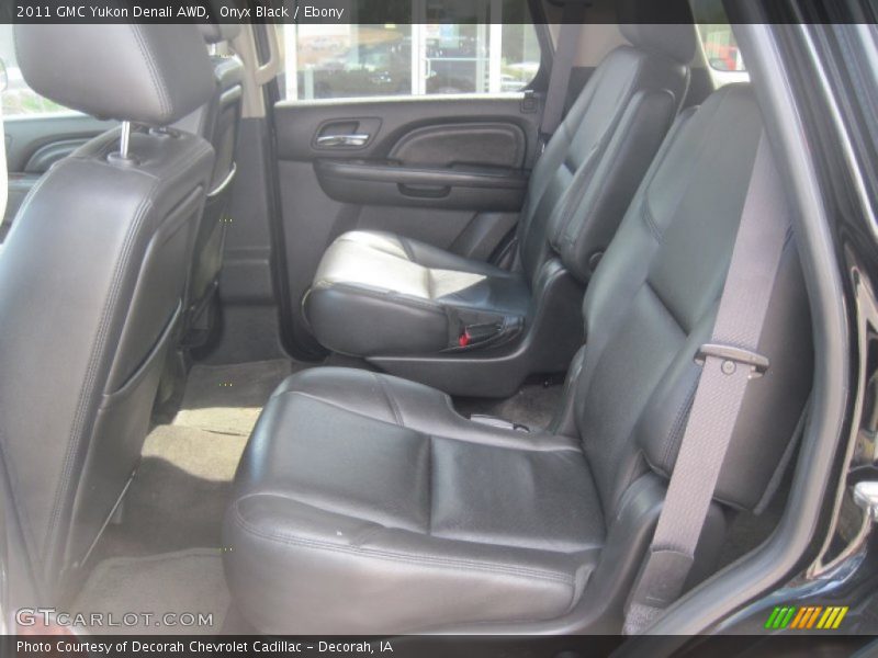 Onyx Black / Ebony 2011 GMC Yukon Denali AWD