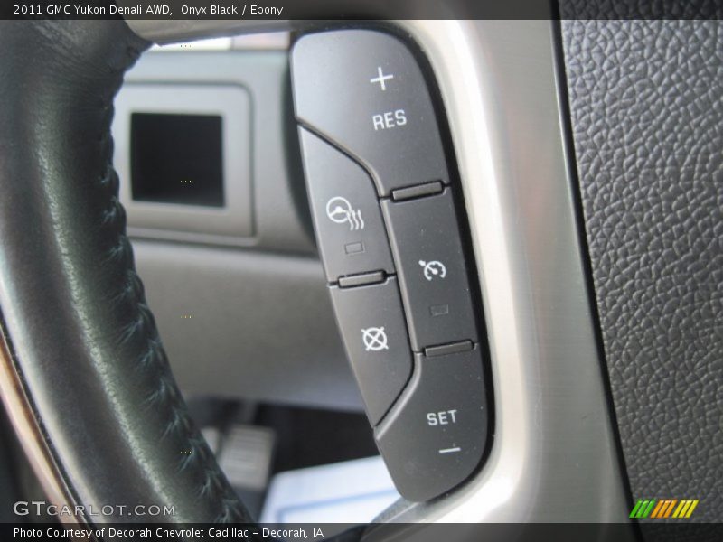 Onyx Black / Ebony 2011 GMC Yukon Denali AWD