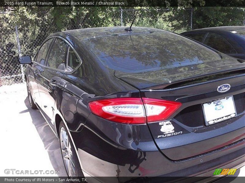 Tuxedo Black Metallic / Charcoal Black 2015 Ford Fusion Titanium