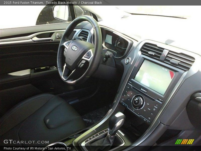 Tuxedo Black Metallic / Charcoal Black 2015 Ford Fusion Titanium