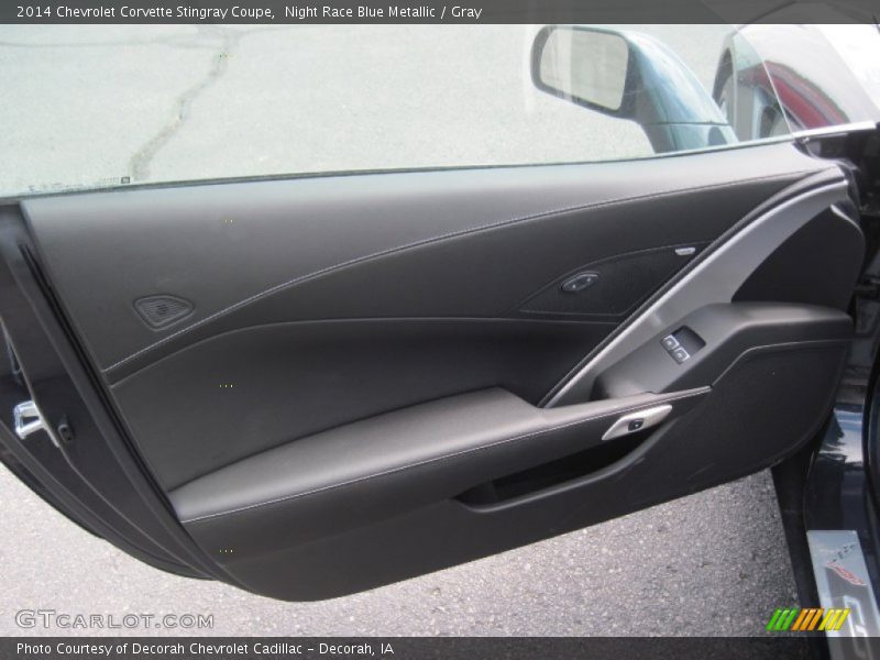 Night Race Blue Metallic / Gray 2014 Chevrolet Corvette Stingray Coupe