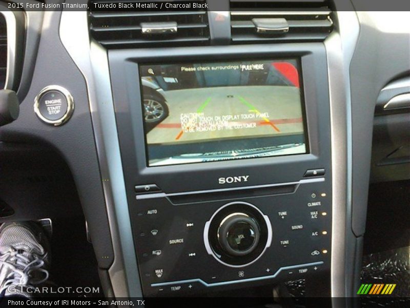 Controls of 2015 Fusion Titanium