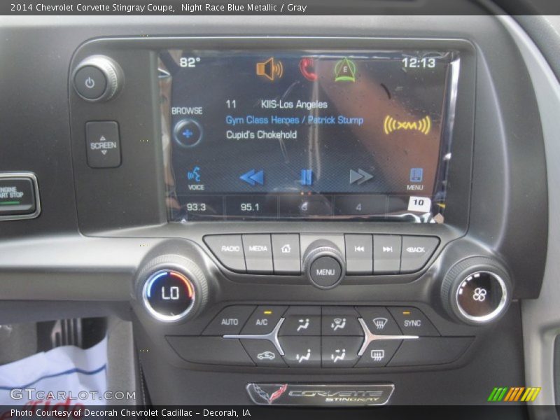 Night Race Blue Metallic / Gray 2014 Chevrolet Corvette Stingray Coupe