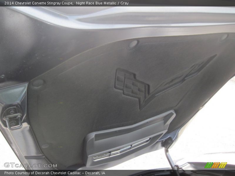 Night Race Blue Metallic / Gray 2014 Chevrolet Corvette Stingray Coupe