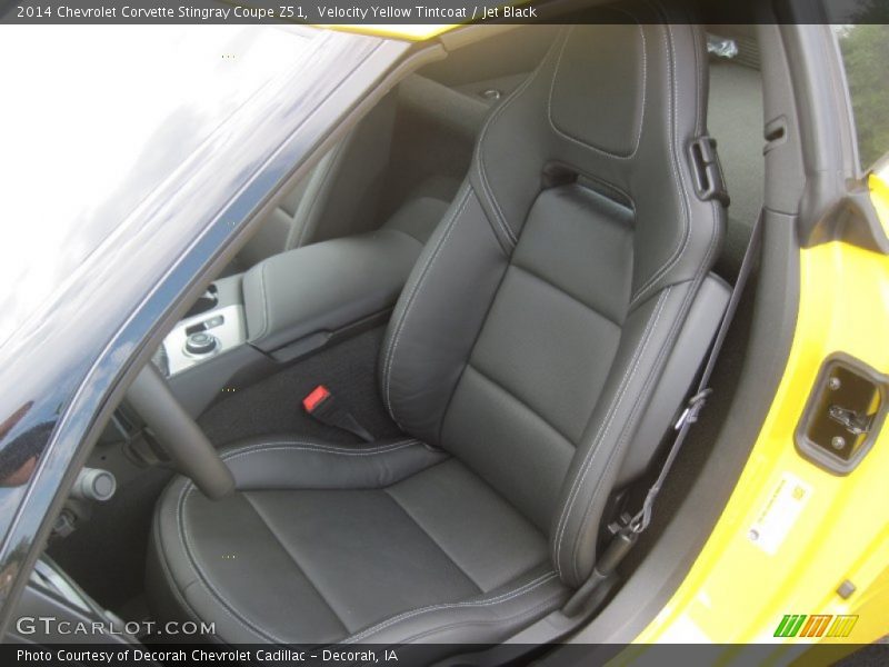 Front Seat of 2014 Corvette Stingray Coupe Z51