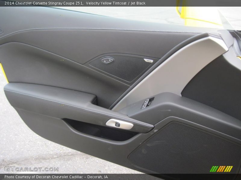 Velocity Yellow Tintcoat / Jet Black 2014 Chevrolet Corvette Stingray Coupe Z51