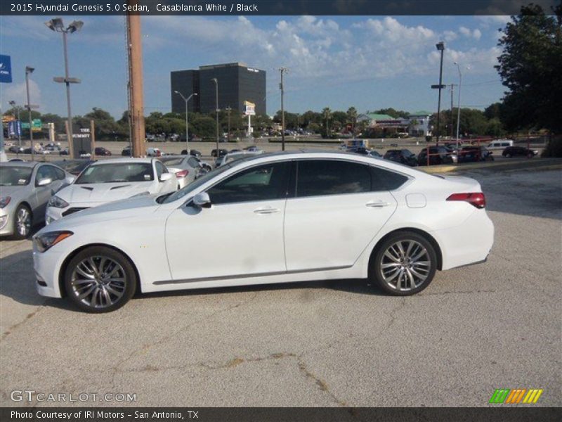  2015 Genesis 5.0 Sedan Casablanca White