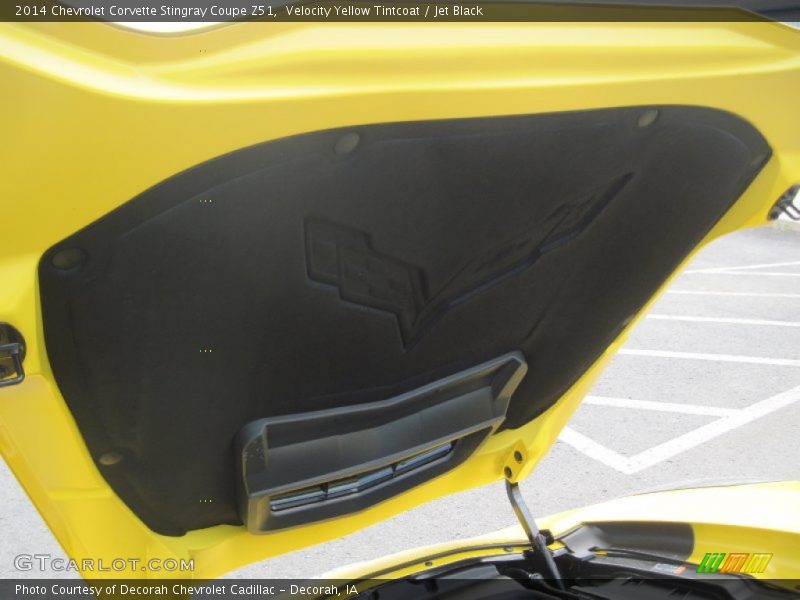 Velocity Yellow Tintcoat / Jet Black 2014 Chevrolet Corvette Stingray Coupe Z51