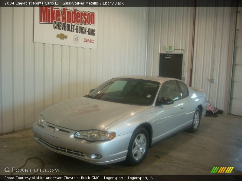 Galaxy Silver Metallic / Ebony Black 2004 Chevrolet Monte Carlo LS