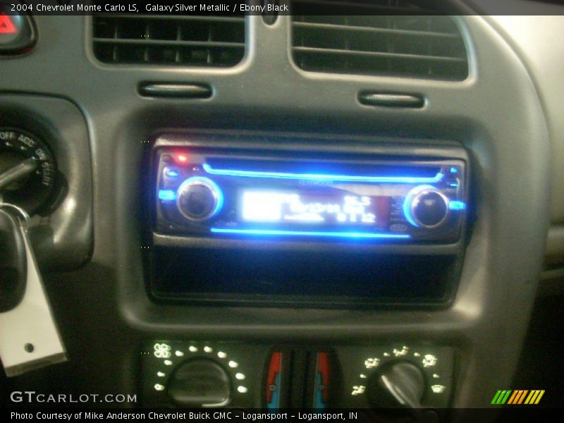 Galaxy Silver Metallic / Ebony Black 2004 Chevrolet Monte Carlo LS
