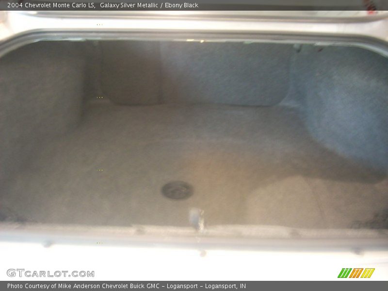 Galaxy Silver Metallic / Ebony Black 2004 Chevrolet Monte Carlo LS
