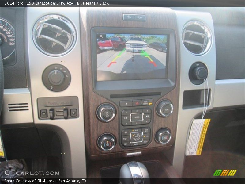 Blue Jeans / Black 2014 Ford F150 Lariat SuperCrew 4x4