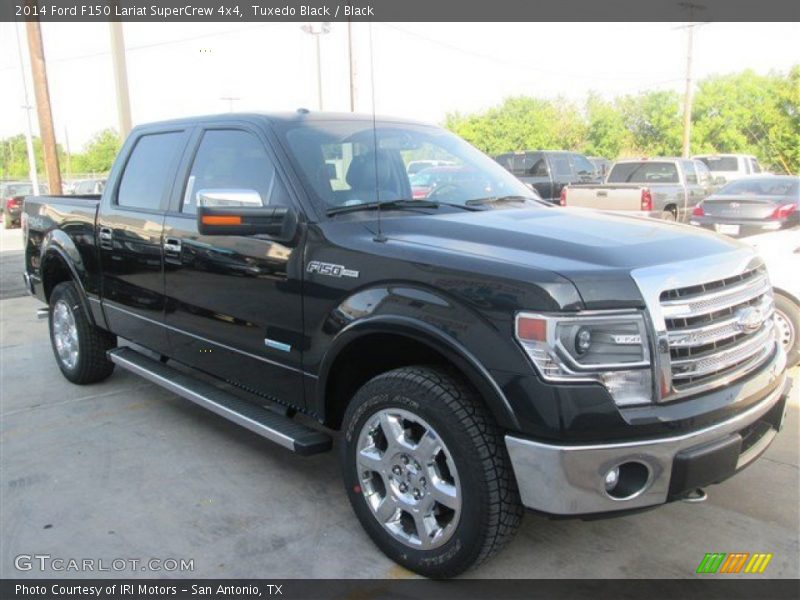 Tuxedo Black / Black 2014 Ford F150 Lariat SuperCrew 4x4