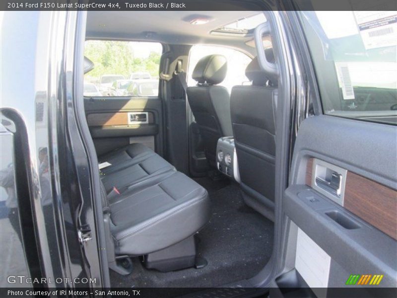 Tuxedo Black / Black 2014 Ford F150 Lariat SuperCrew 4x4