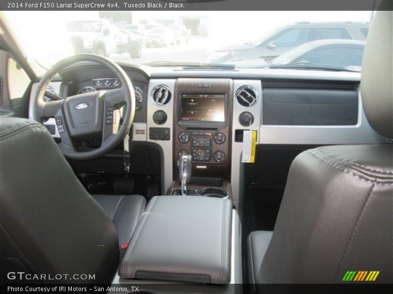 Tuxedo Black / Black 2014 Ford F150 Lariat SuperCrew 4x4