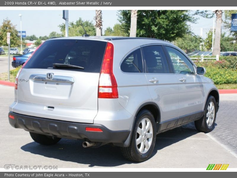 Alabaster Silver Metallic / Ivory 2009 Honda CR-V EX-L 4WD