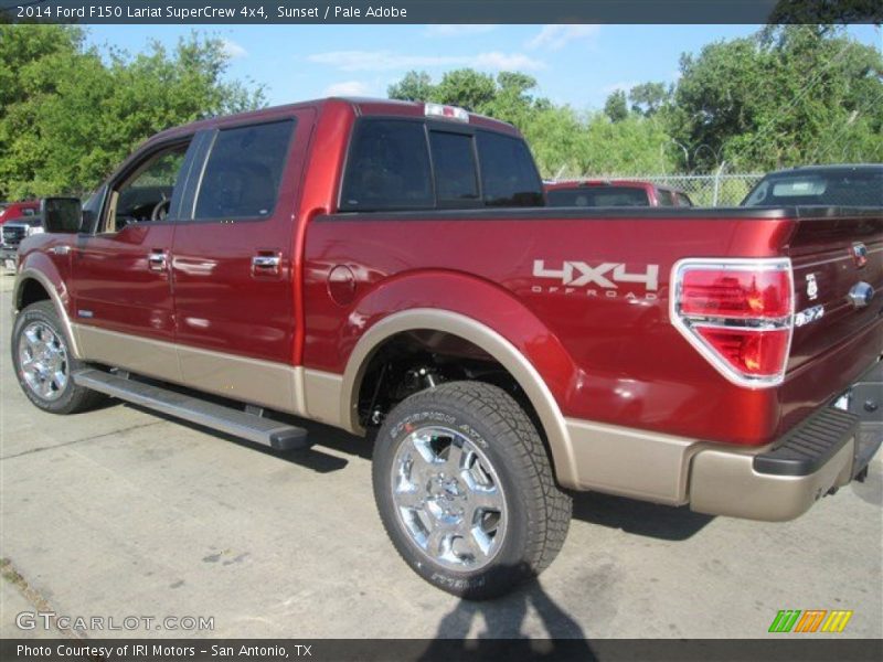 Sunset / Pale Adobe 2014 Ford F150 Lariat SuperCrew 4x4