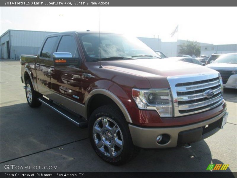 Sunset / Pale Adobe 2014 Ford F150 Lariat SuperCrew 4x4