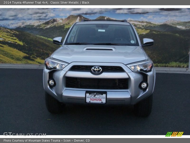 Classic Silver Metallic / Black 2014 Toyota 4Runner Trail 4x4