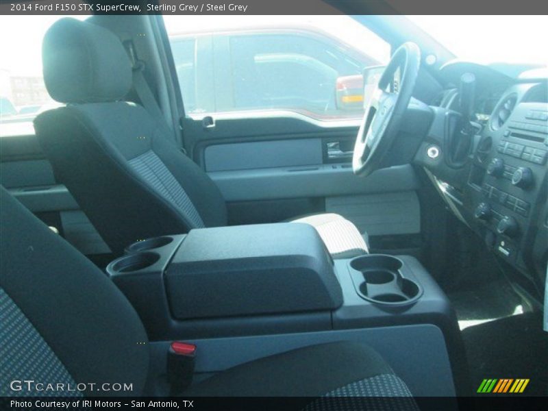 Sterling Grey / Steel Grey 2014 Ford F150 STX SuperCrew