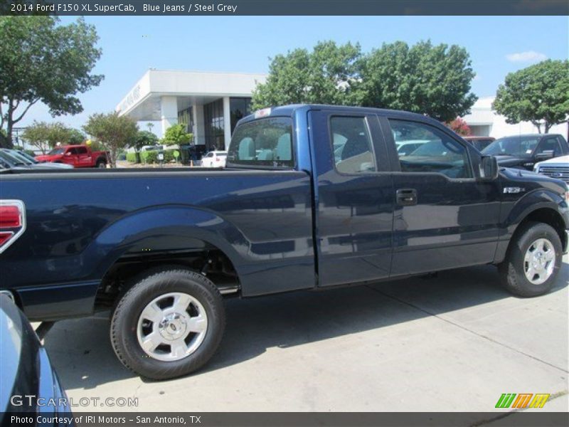 Blue Jeans / Steel Grey 2014 Ford F150 XL SuperCab