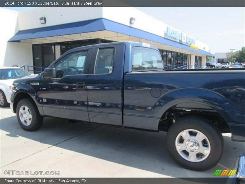 Blue Jeans / Steel Grey 2014 Ford F150 XL SuperCab